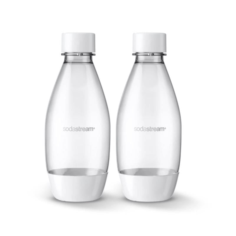 SODASTREAM - SodaStream White 0.5 L Carbonator Bottle 2 pk [1748261010]