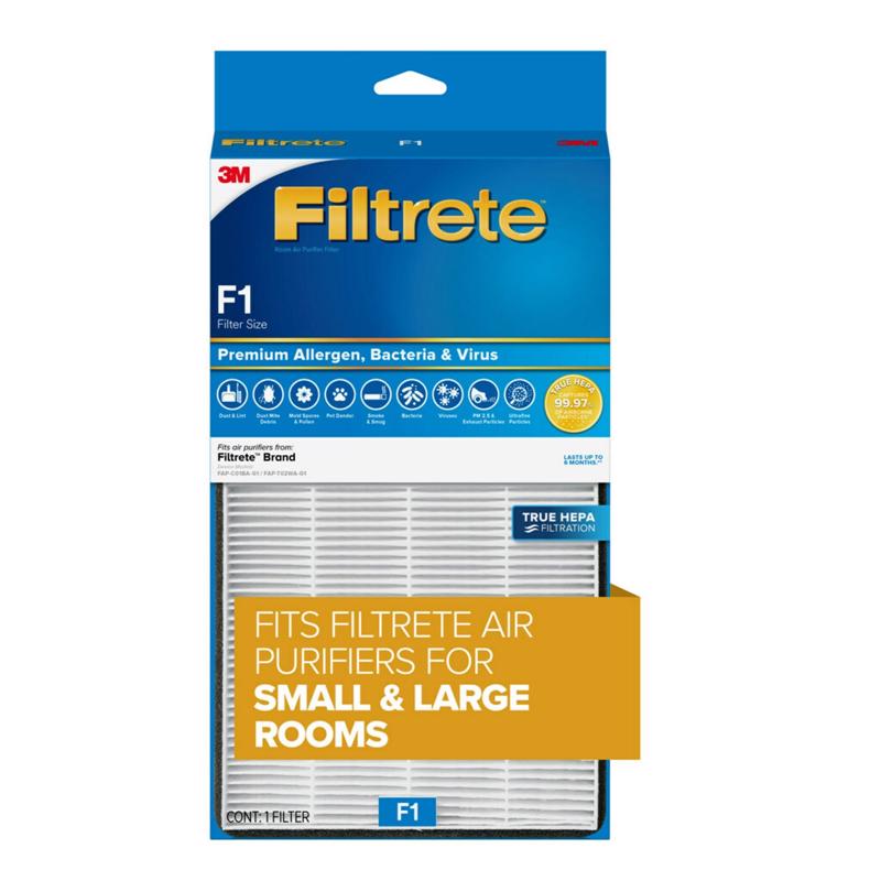 FILTRETE - Filtrete 12 in. H X 6.75 in. W Rectangular HEPA Air Purifier Filter