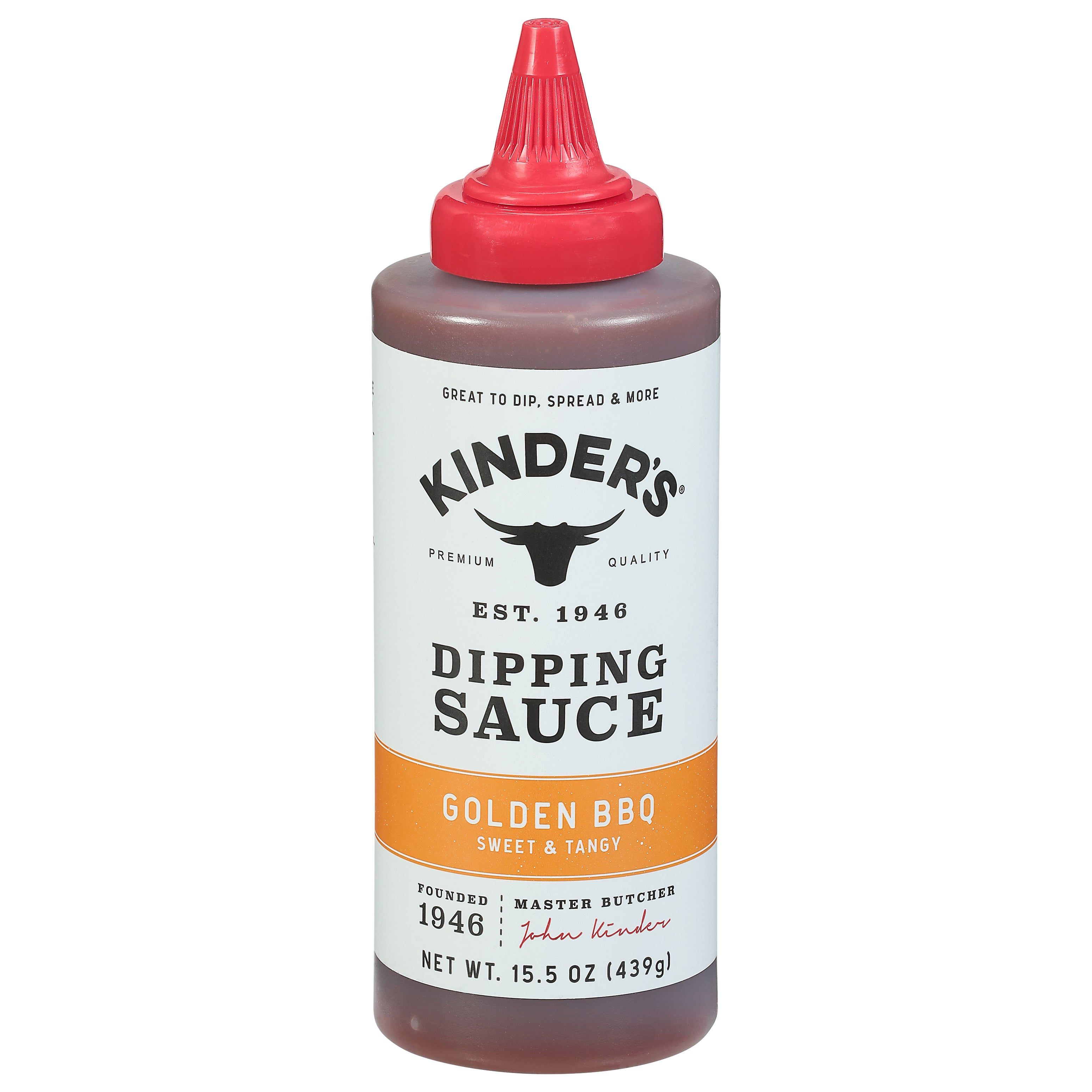 Kinder's Golden BBQ Dipping Sauce 15.5 oz - Case of 6