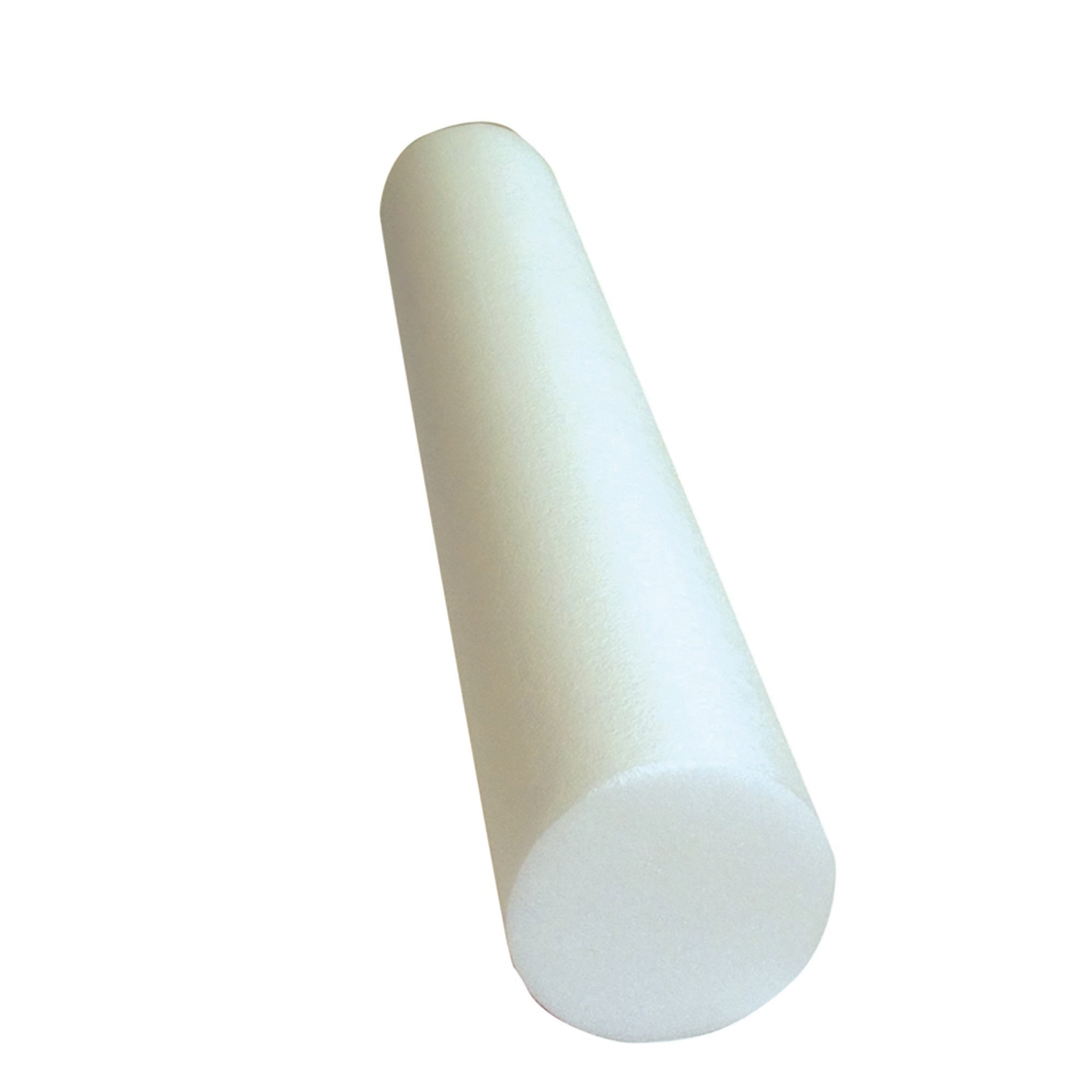 Fabrication Enterprises - CanDo® Round Therapy Foam Roller White Polyethylene Foam 6 X 36 Inch [1/EA]