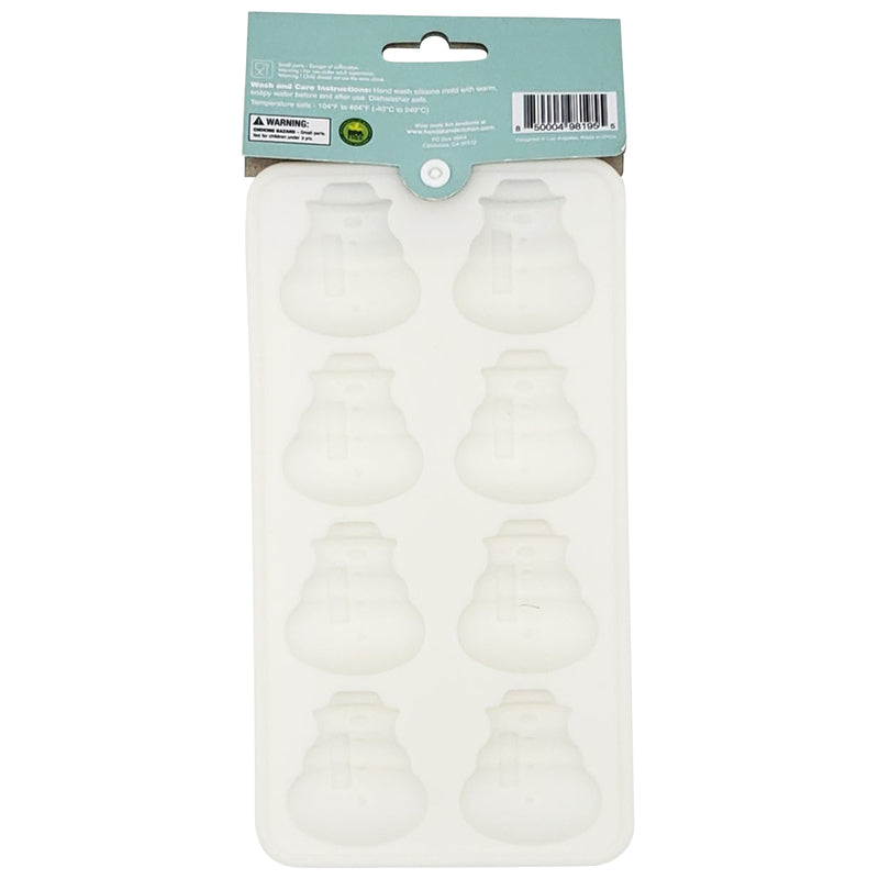 HANDSTAND KITCHEN - Handstand Kitchen Winter Wonderland Snowman Mini Mold Silicone 1 pk