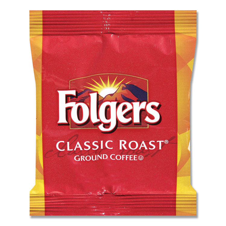 Folgers - Coffee, Fraction Pack, Classic Roast, 1.5oz, 42/Carton