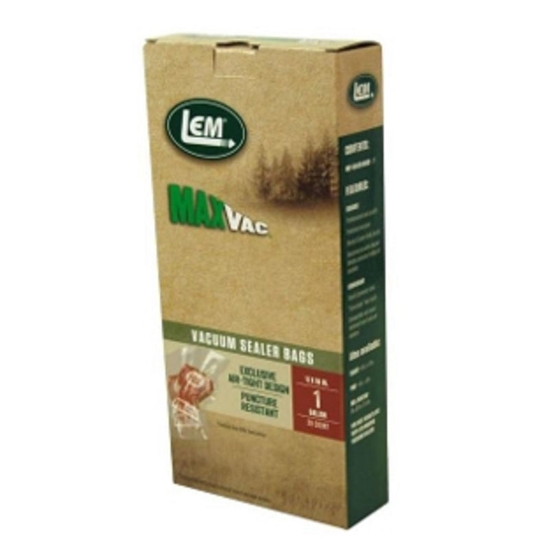 LEM - LEM MaxVac Clear Vacuum Sealer Rolls and Bags 1 pk