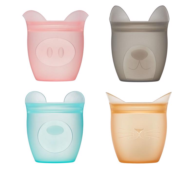 ZIP TOP - Zip Top 4 oz Assorted Storage Cup Set 1 pk