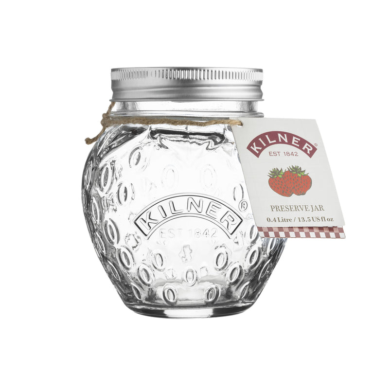 KILNER - Kilner Strawberry Regular Mouth Preserve Jar 13.5 oz 1 pk - Case of 6