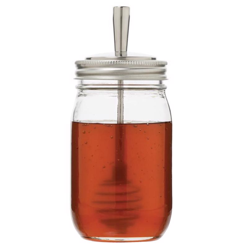 JARWARE - Jarware Regular Mouth Decorative Jar Lid Honey Dripper 1 pk [82653]