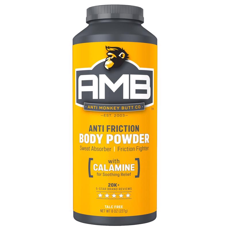 ANTI MONKEY BUTT - Anti Monkey Butt Anti-Friction Powder 8 oz - Case of 3