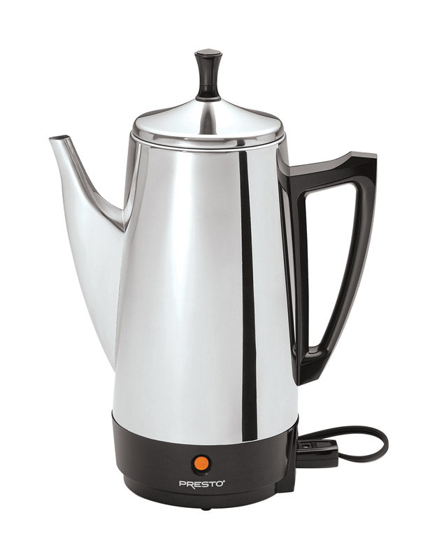 PRESTO - Presto 12 cups Silver Percolator