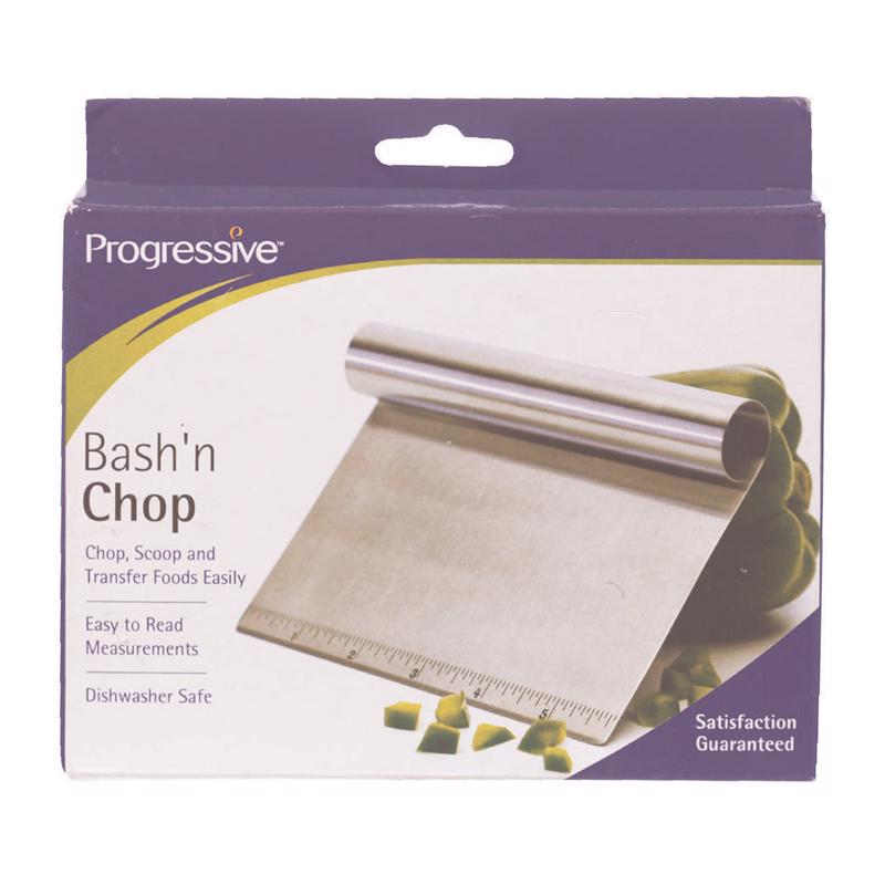 PROGRESSIVE - Progressive Prepworks Silver Stainless Steel Bash and Chop Scooper/Cutter