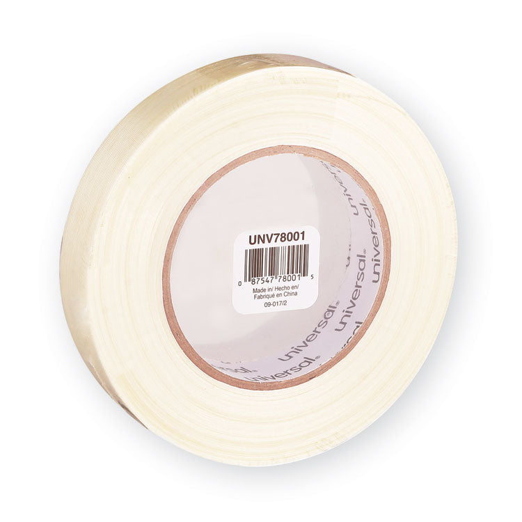 Universal - 190# Medium Grade Filament Tape, 3" Core, 24 mm x 54.8 m, Clear