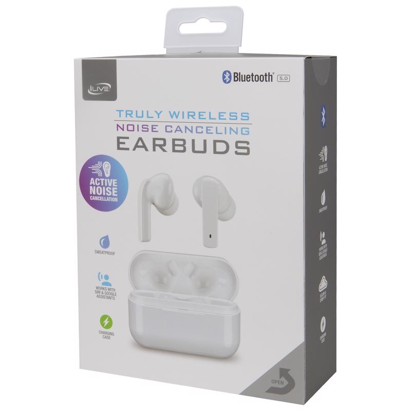 ILIVE - iLive Wireless Bluetooth Earbuds w/Charging Case 1 pk [IAEBT411W]