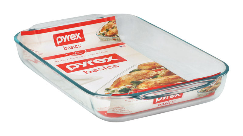 PYREX - Pyrex 10 in. W X 15 in. L Baking Dish Clear - Case of 4