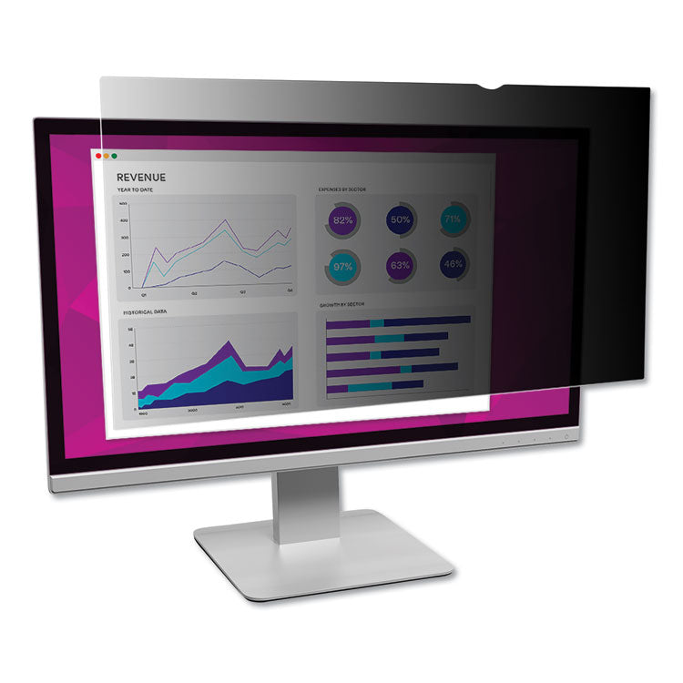 3M - High Clarity Privacy Filter for 27" Widescreen Flat Panel Monitor, 16:9 Aspect Ratio