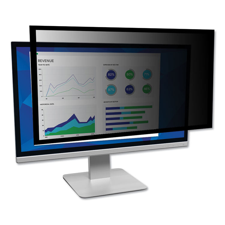 3M - Framed Desktop Monitor Privacy Filter for 15" to 17" CRT/17" Flat Panel Monitors