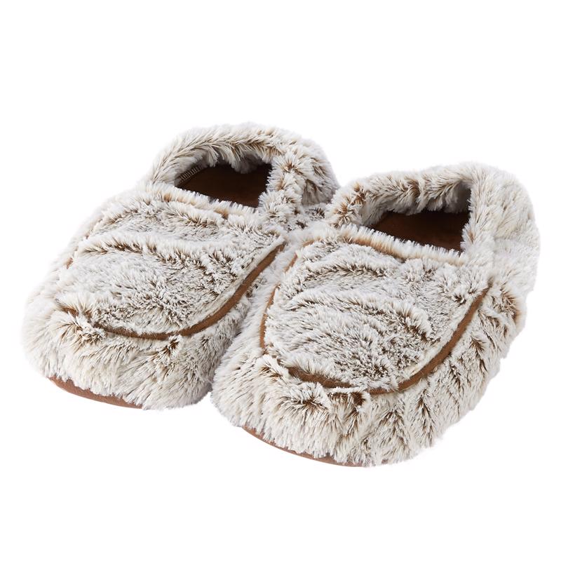 WARMIES - Warmies Marshmallow Slippers Brown/Gray