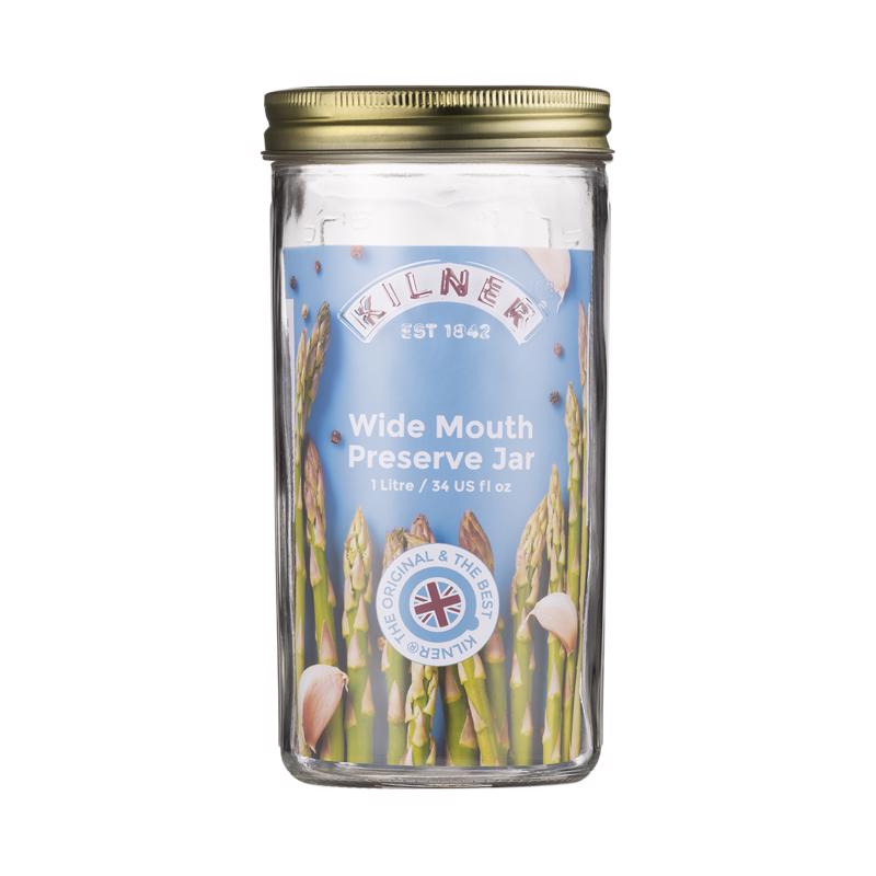 KILNER - Kilner Wide Mouth Preserve Jar 34 oz 1 pk - Case of 6