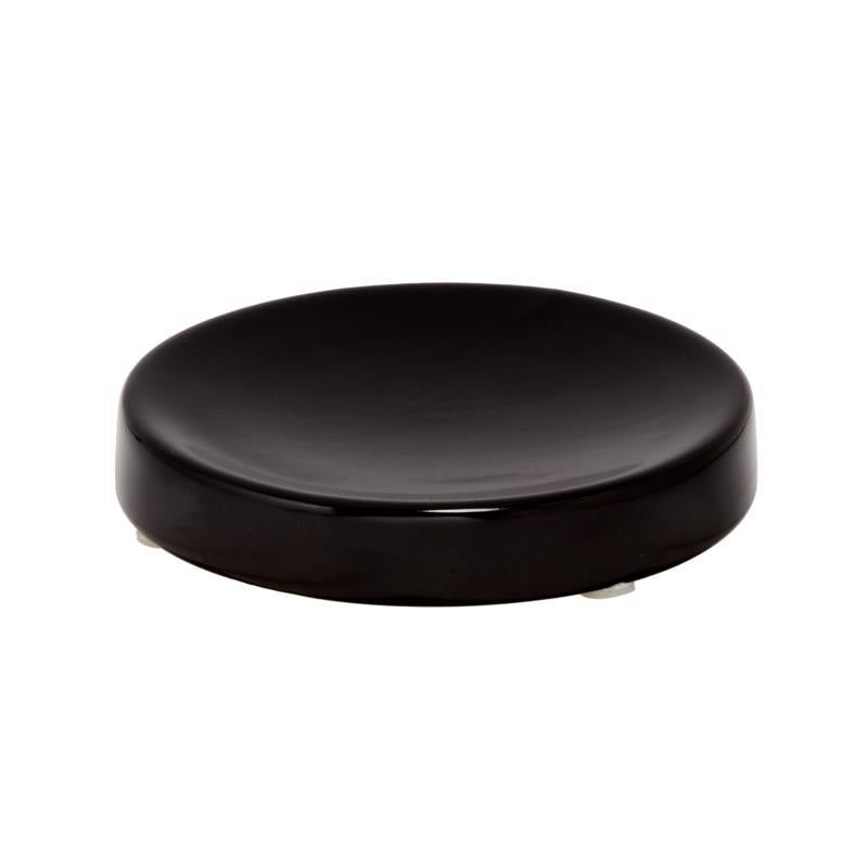 INTERDESIGN - InterDesign Eco Vanity Black Ceramic Soap Dish