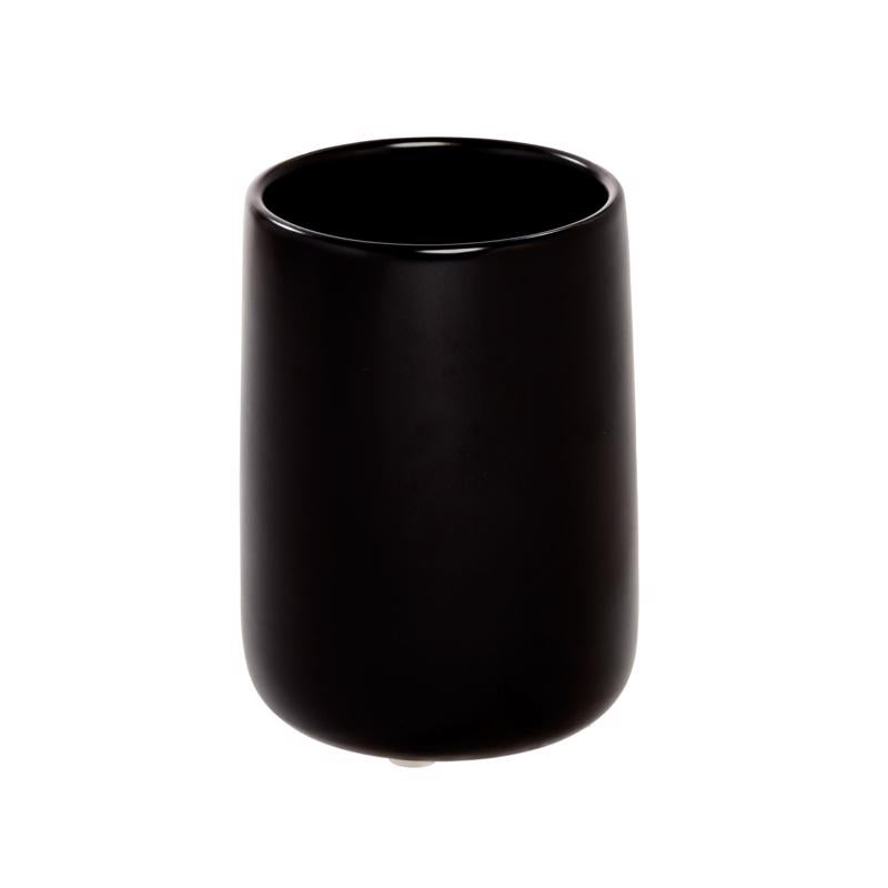 INTERDESIGN - InterDesign Eco Vanity Black Ceramic Tumbler