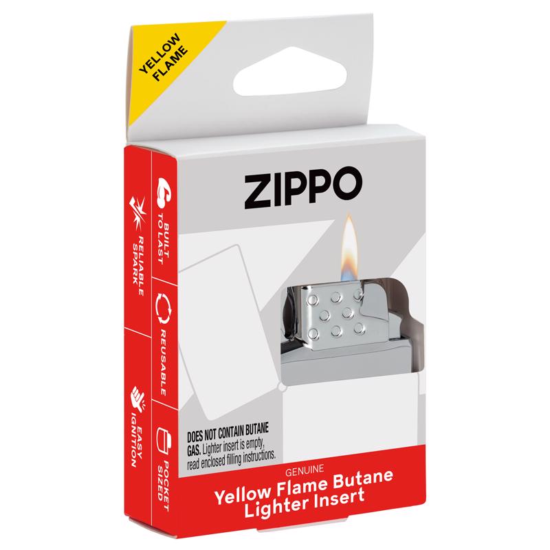 ZIPPO - Zippo Silver Yellow Flame Lighter Insert 1 pk