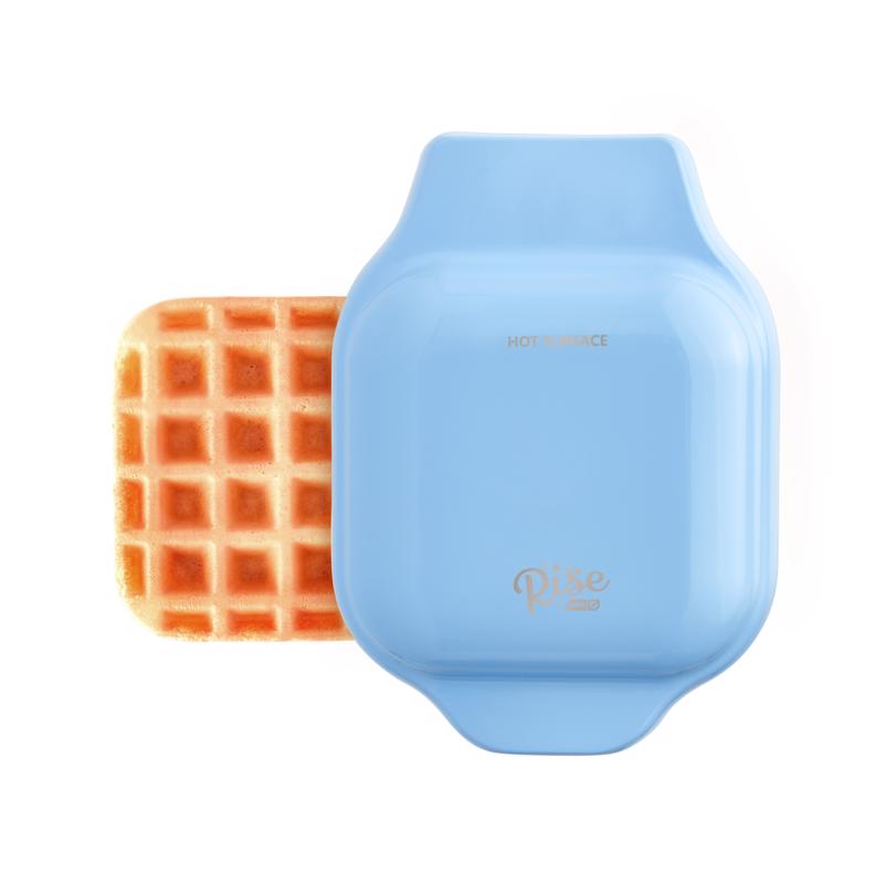 RISE BY DASH - Rise by Dash 1 waffle Blue Plastic Waffle Maker [RMW001GBSK06]