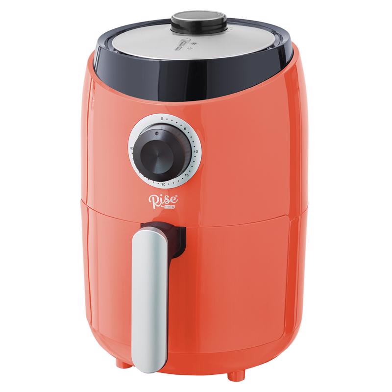 RISE BY DASH - Rise by Dash Orange 2 qt Air Fryer