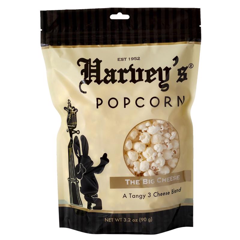 HARVEY'S - Harvey's The Big Cheese Popcorn 3.2 oz Bagged - Case of 12