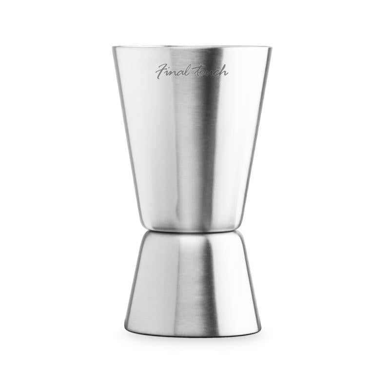 FINAL TOUCH - Final Touch Silver Stainless Steel Jigger