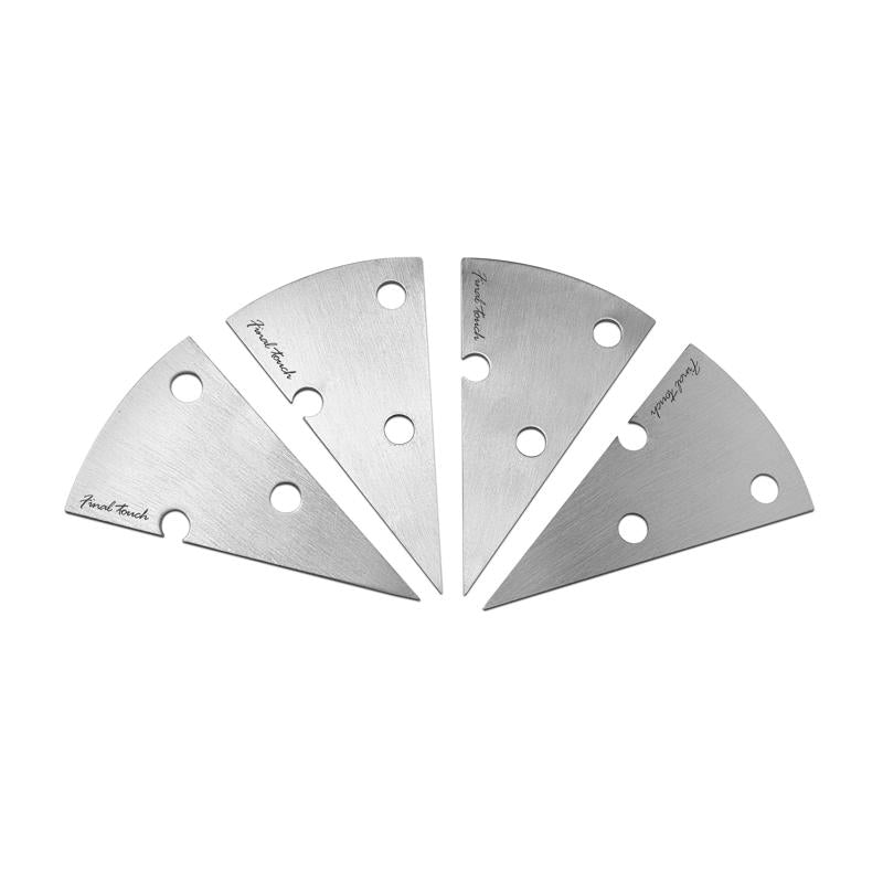 FINAL TOUCH - Final Touch Silver Plastic/Stainless Steel Cheese Marker Set