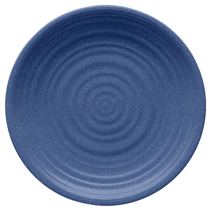 TARHONG - TarHong Blue Bamboo/Fiber Artisan Dinner Plate 1 each