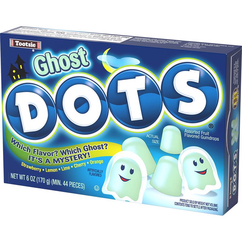 TOOTSIE - Tootsie Ghost Dots Assorted Gumdrops 6 oz - Case of 12