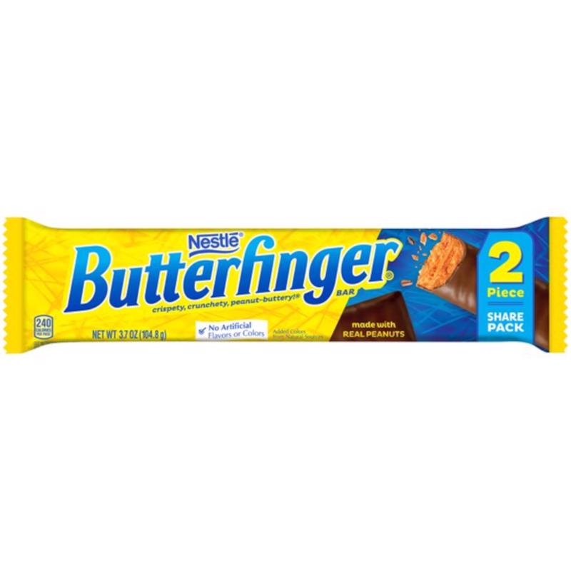 NESTLE - Nestle Butterfinger Peanut Candy Bar 3.7 oz - Case of 18