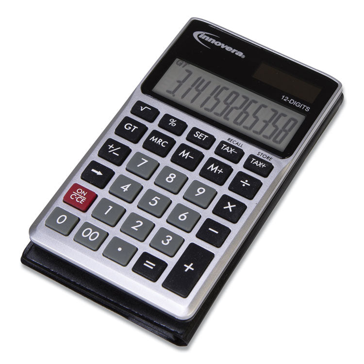 Innovera - 15922 Pocket Calculator, 12-Digit LCD