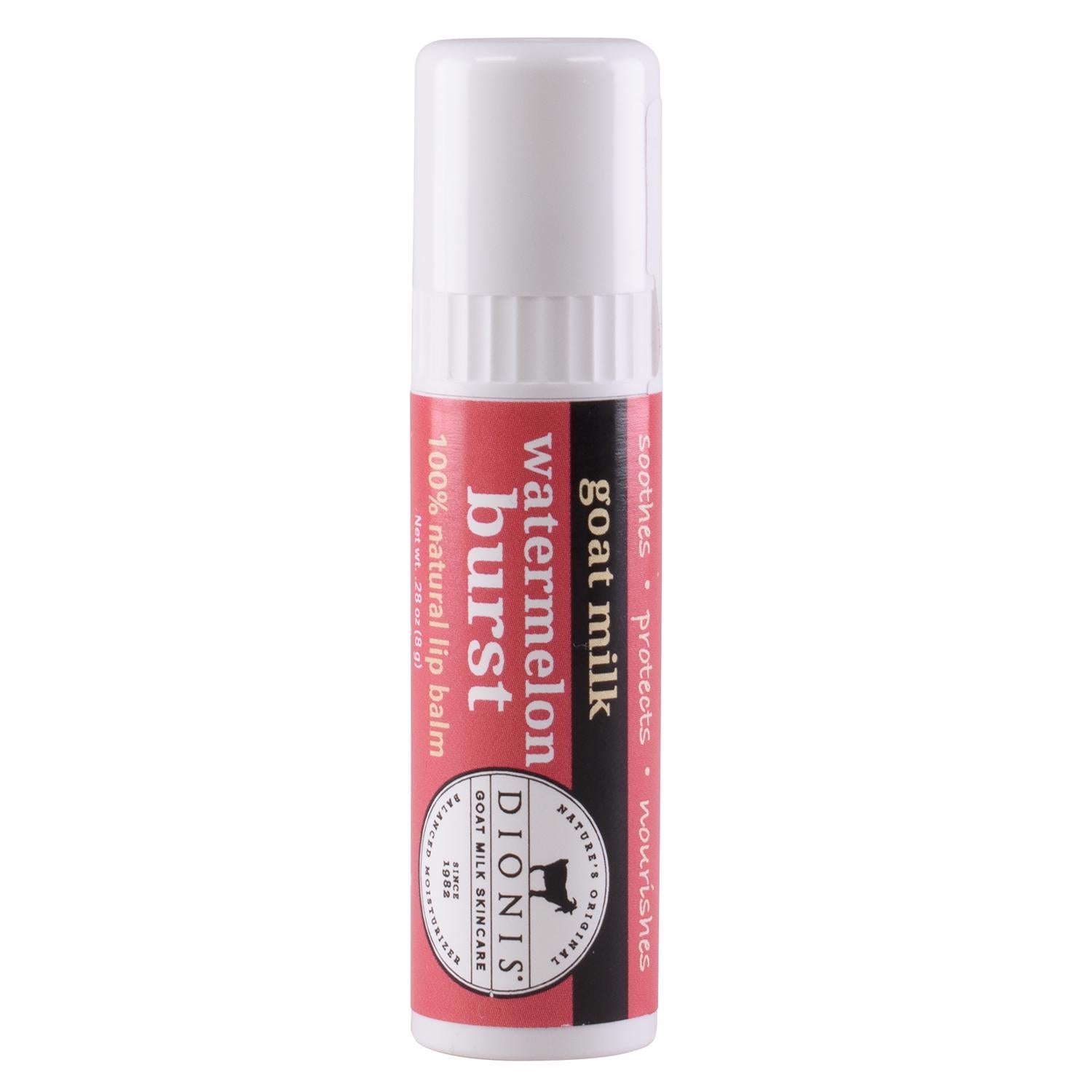 Dionis Goat Milk Skincare Watermelon Burst Scent Lip Balm 0.28 oz 1 pk - Case of 6