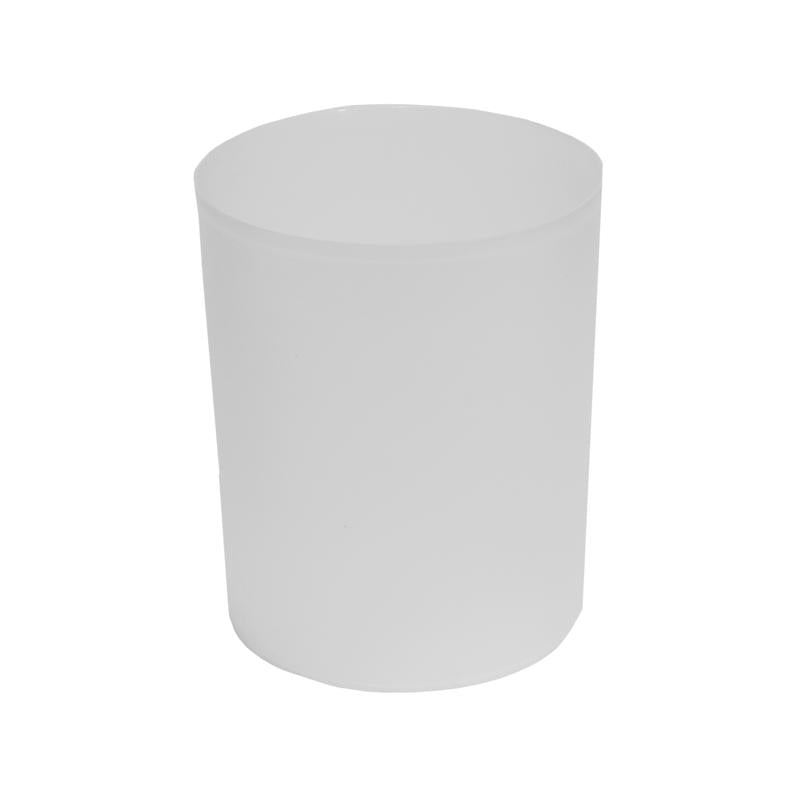 STTELLI - Sttelli Kaleidoscope 10 L White Polypropylene Wastebasket