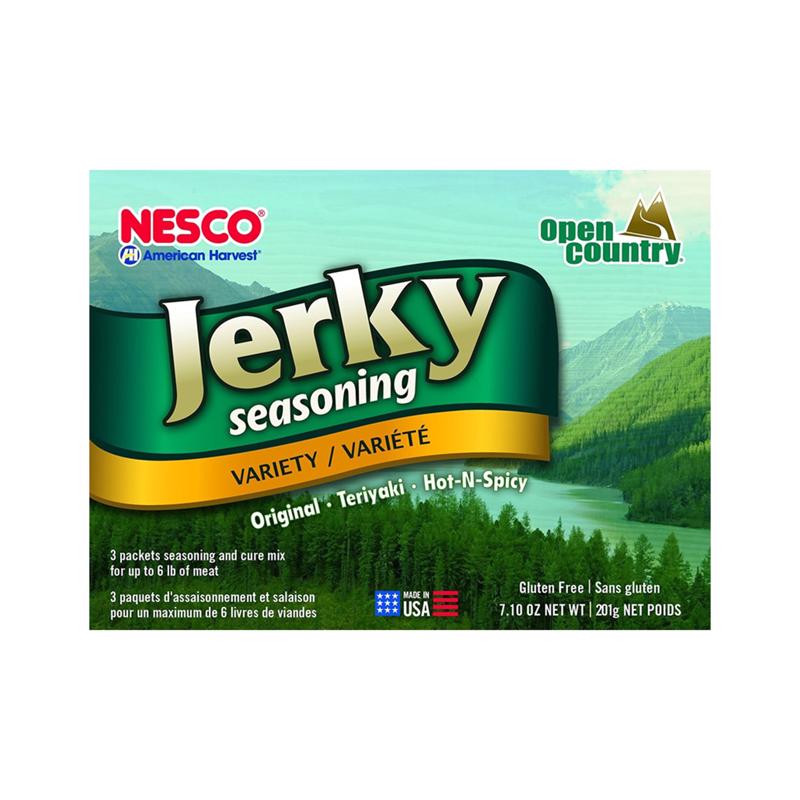 NESCO - Nesco Open Country Variety Jerky Seasoning Boxed