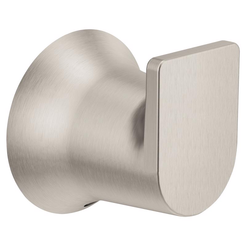 MOEN - Moen Genta 2 in. H X 1.375 in. W X 1.56 in. L Brushed Nickel Silver Robe Hook