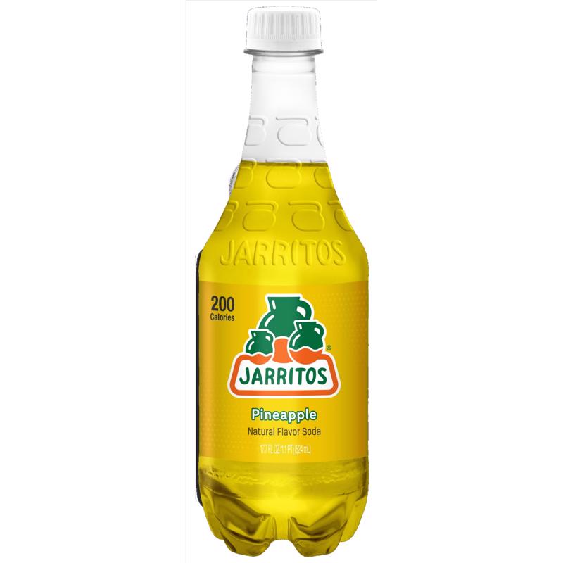 JARRITOS - Jarritos Pineapple Soda 17.7 oz 1 pk - Case of 24