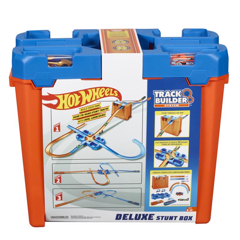 HOT WHEELS - Hot Wheels Track Builder Deluxe Stunt Box Plastic Multicolored