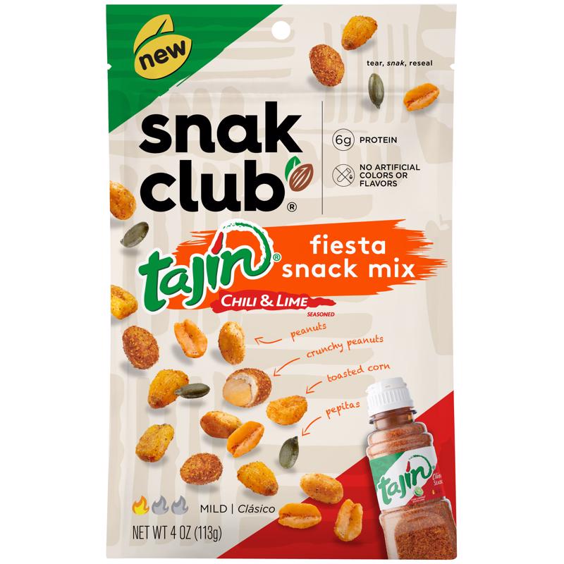 SnakClub - Trail MIx Fiesta Tajin - 4 oz - 6pk