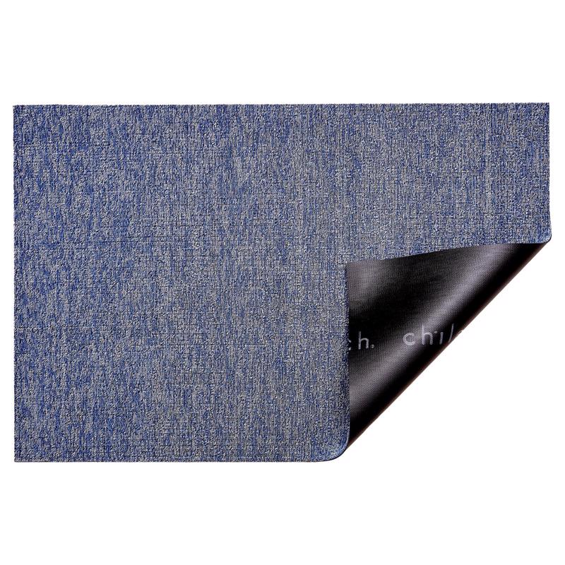 CHILEWICH - Chilewich 36 in. L X 24 in. W Blue Heathered Polyester/Vinyl Utility Mat