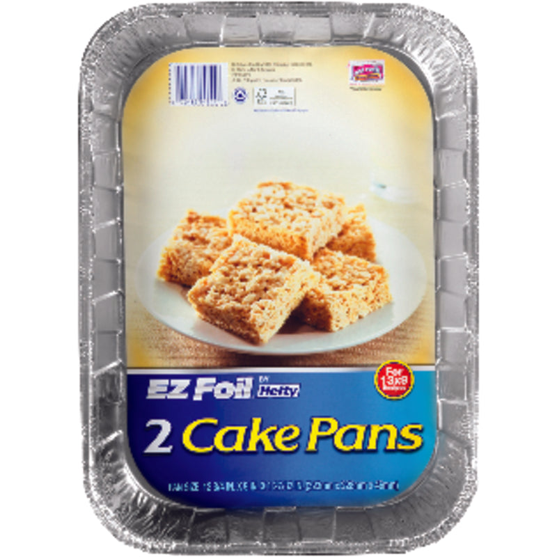 HEFTY - Hefty EZ Foil 9 in. W X 13 in. L Cake Pan 2 pc - Case of 12 [Z94944]