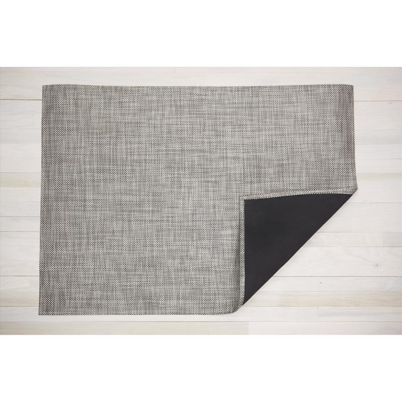 CHILEWICH - Chilewich 36 in. L X 23 in. W Gray Basketweave Woven Fiber Floor Mat