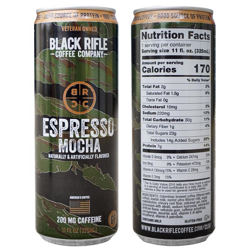 BLACK RIFLE COFFEE COMPANY - Black Rifle Coffee Company RTD Espresso Mocha Espresso Coffee 1 pk - Case of 12