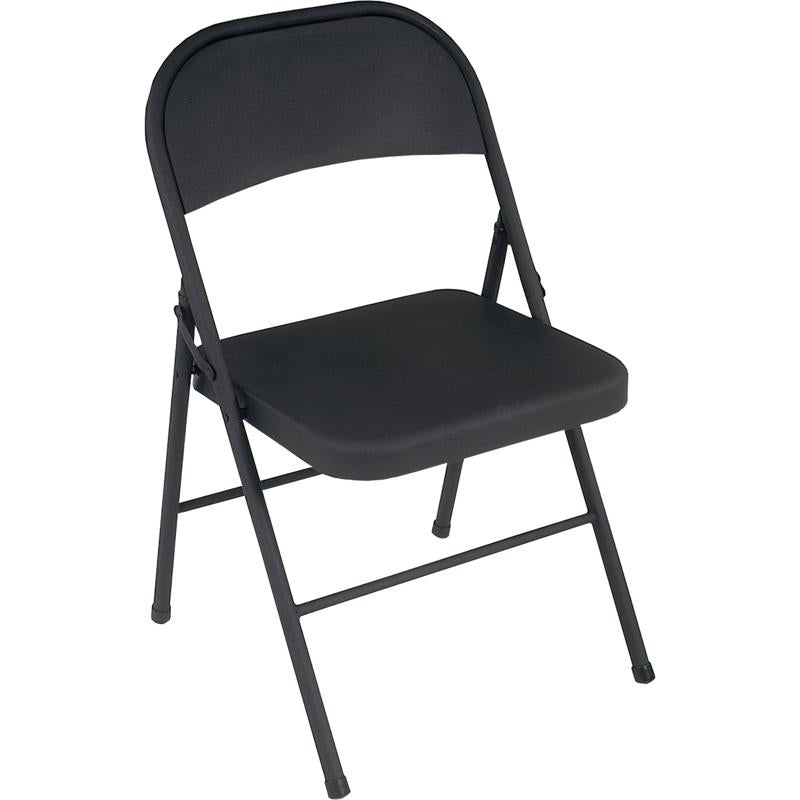 COSCO - Cosco Black Steel Folding Chair