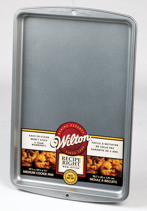 WILTON - Wilton 10-1/4 in. W X 15-1/4 in. L Cookie Pan Silver