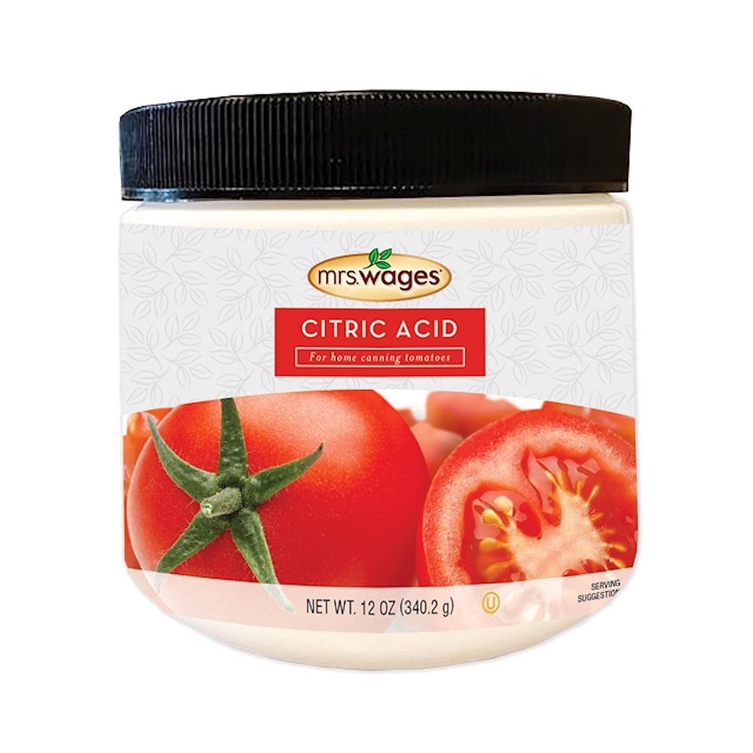 Mrs. Wages Citric Acid 12 oz 1 pk - Case of 6