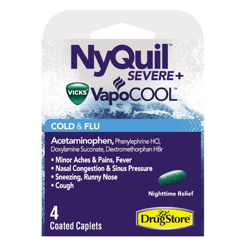 VICKS - Vicks NyQuil VapoCOOL Green Cold & Flu Relief - Case of 6