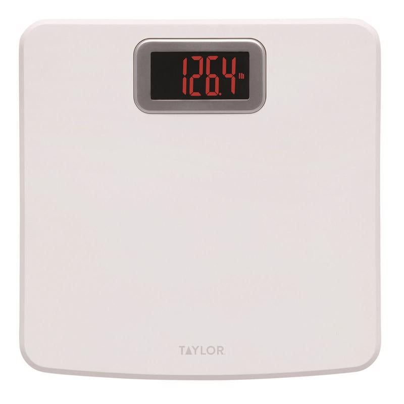 TAYLOR - Taylor 400 lb Digital Bathroom Scale White [5302875]