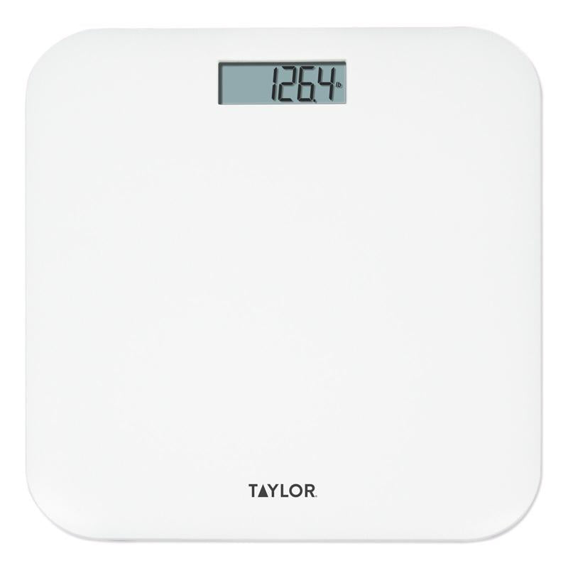 TAYLOR - Taylor 400 lb Digital Bathroom Scale White [5302876]