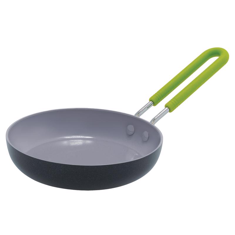 GREENPAN - GreenPan Aluminum Mini Fry Pan 5 in. Black